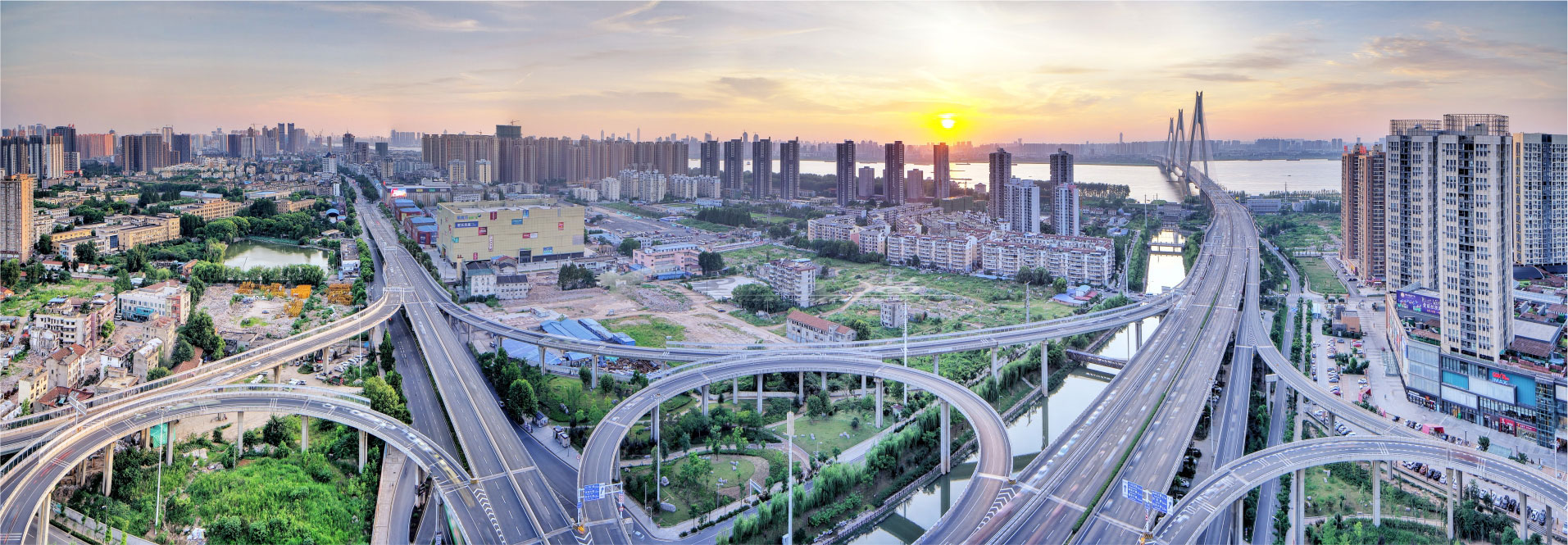 Wuhan Military Games. Renovation of the Second Ring Road Bridge